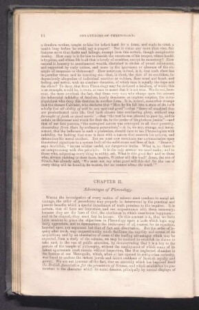 Chapter II. Advantages of Phrenology.