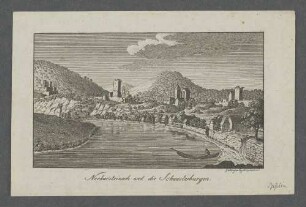 Neckar'steinach und die Schwesterburgen.