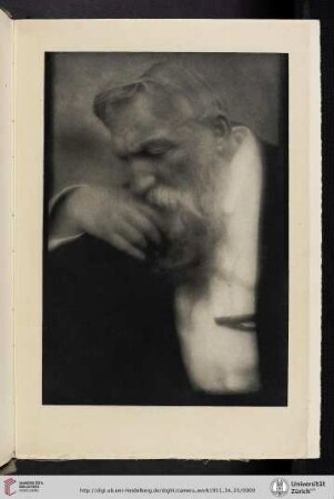 [Eduard Jean Steichen, I. Monsieur Auguste Rodin, photogravure from the original negative]