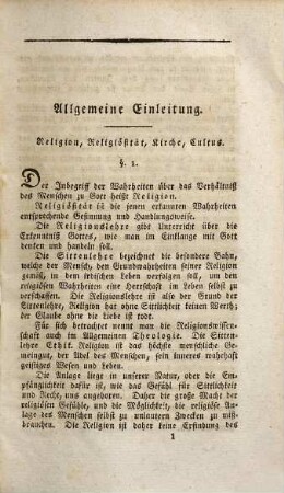 Handbuch des katholischen und protestantischen Kirchenrechts : mit geschichtlichen Erläuterungen und steter Rücksicht auf die neuesten kirchlichen Verhältnisse in den deutschen Bundesstaaten, und namentlich im Königreiche Baiern