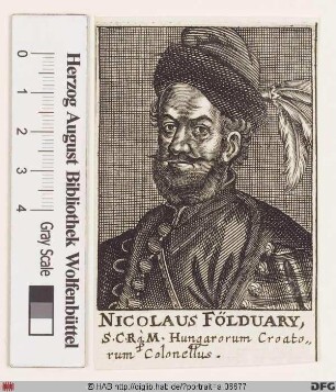 Bildnis Miklós (Nicolaus) Földváry