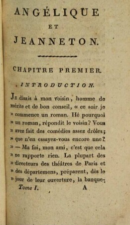 Angélique et Jeanneton, 1