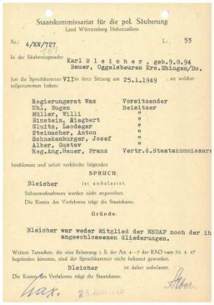 Bleicher, Karl