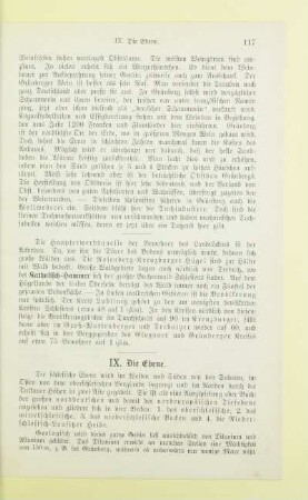 IX. Die Ebene