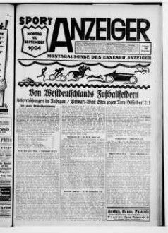 Essener Anzeiger. 1919-1940