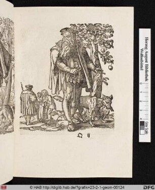 Edelmann mit Fuchs