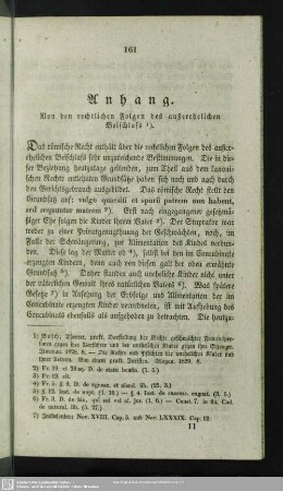 Von den rechtlichen Folgen des außerehelichen Beischlafs