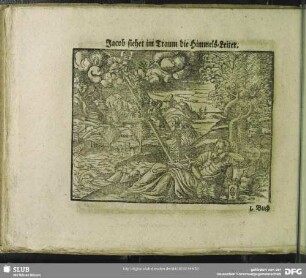 Jacob siehet im Traum die Himmels-Leiter