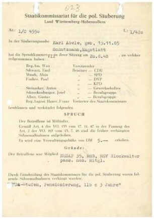 Abele, Karl