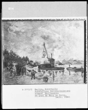 Am Quai de Berg in Paris