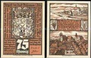 Weißensee, Notgeldserie, 75 Pfennig