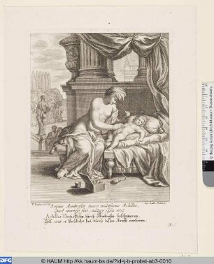 Thetis und ihr Sohn Achilles