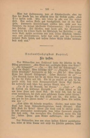 Dreiundsechzigstes Kapitel. Sie hassen