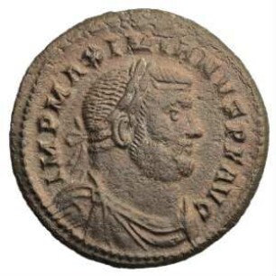 Münze, Follis, Nummus, 303 - 305 n. Chr.