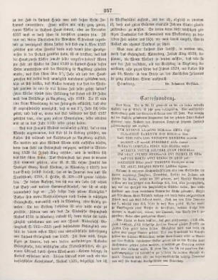 257 Correspondenz