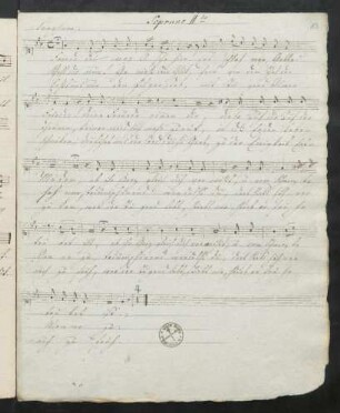 Soprano II, Friede deiner Asche