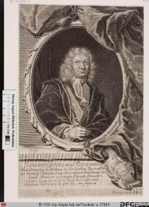 Bildnis Johann Wilhelm Reinhardt