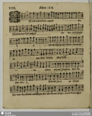 VIII. Ich will meinen Geist ausgießen