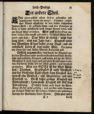 21-37, Der andere Theil.-Der dritte Theil.