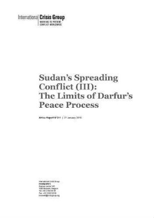 3: The limits of Darfur’s peace process