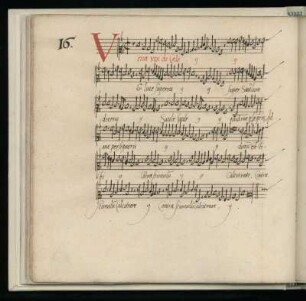16. Venit vox de coelo