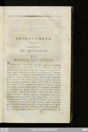 Prolegomena.