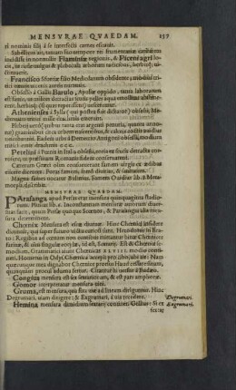 Mensurae quaedam.