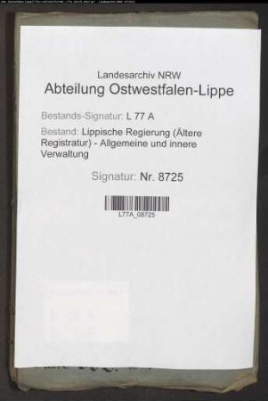 Wege(Chaussee)gelderhebung zu Brake, Bd. 1
