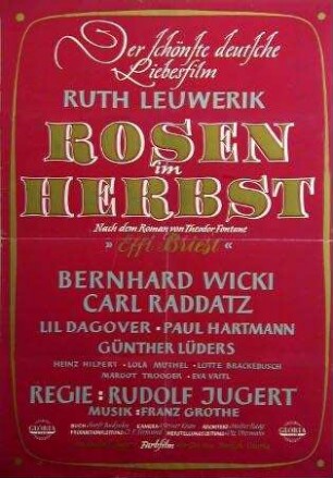 Rosen im Herbst
