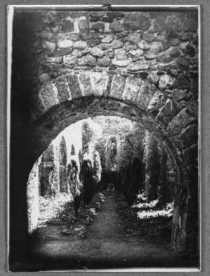 Blick in die Ruine der Kirche Unser Lieben Frauen in Loburg