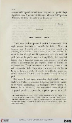 6: Pesi antichi sardi