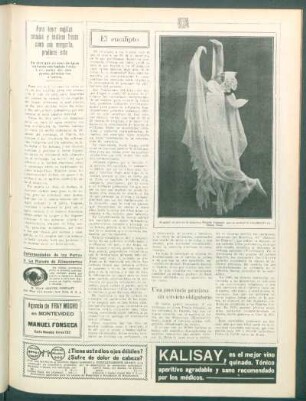 Original retrato de la bailarina Tórtola Valencia, que se encuentra actualmente en Nueva York