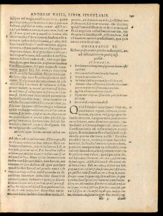 Observatio XI.