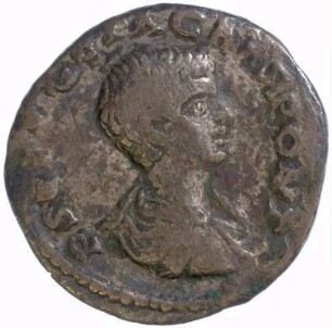 Münze, Denar, 200 - 202
