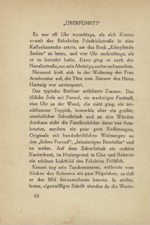 "Überführt!"