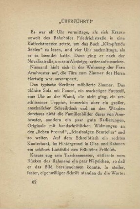 "Überführt!"