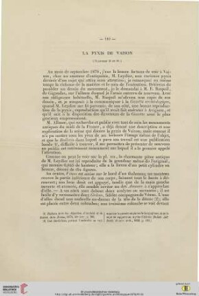 La pyxis de Vaison