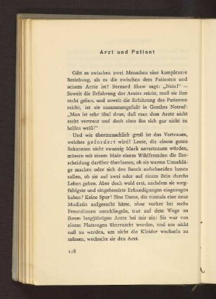 Arzt und Patient