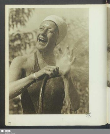 Eine Dusche mit dem Gartenschlauch
