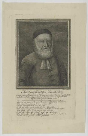 Bildnis des Christian Jacobson Drachenberg