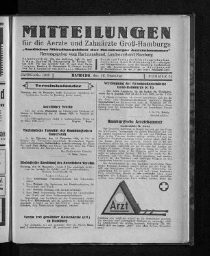 Jahrgang 1928, Hamburg, den 16. Dezember, Nummer 51
