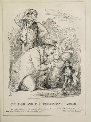 Gulliver and the Brobdingnag farmers
