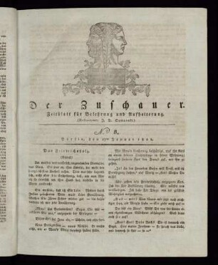 No. 8 - 17. Januar 1822