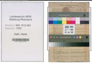 Entnazifizierung Herta Dath , geb. 29.11.1922 (Angestellte)