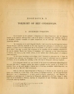Hoofdstuk II. Toezicht op het onderwijs.