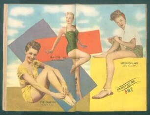 Cyd Charisse, Ian Sterling, Veronica Lake - [Ilustración]