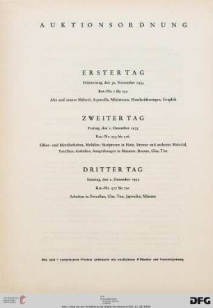 Auktionsordnung
