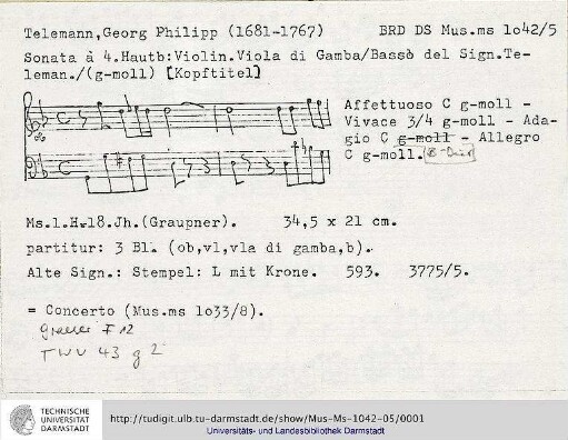 Quartett g-moll