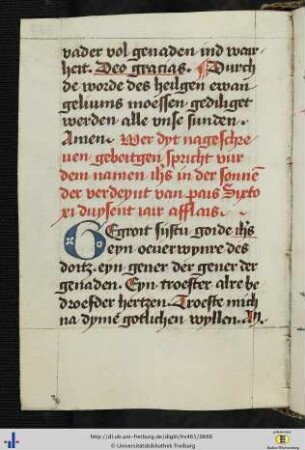 [332v] Gebet zum Namen Jesus.