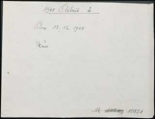 Am 15. Dez. 1948
